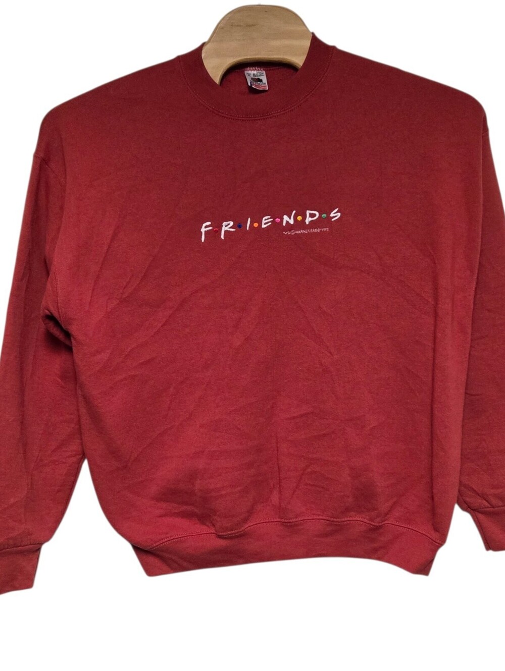 VTG Friends TV Show Promo Crewneck Sweatshirt Size XL 90s Fruit of the Loom